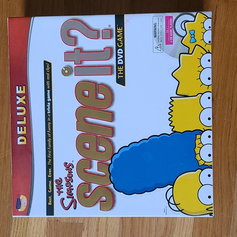 The Simpsons Sceneit? Deluxe DVD game